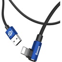 Baseus Mvp Elbow 1.5A Lightning Data Charge Cable 2M Blue