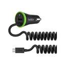 Belkin Boost Up Car Charger with Micro-USB Cable Balck