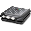 George Foreman 25031 Grey Steel Compact Grill