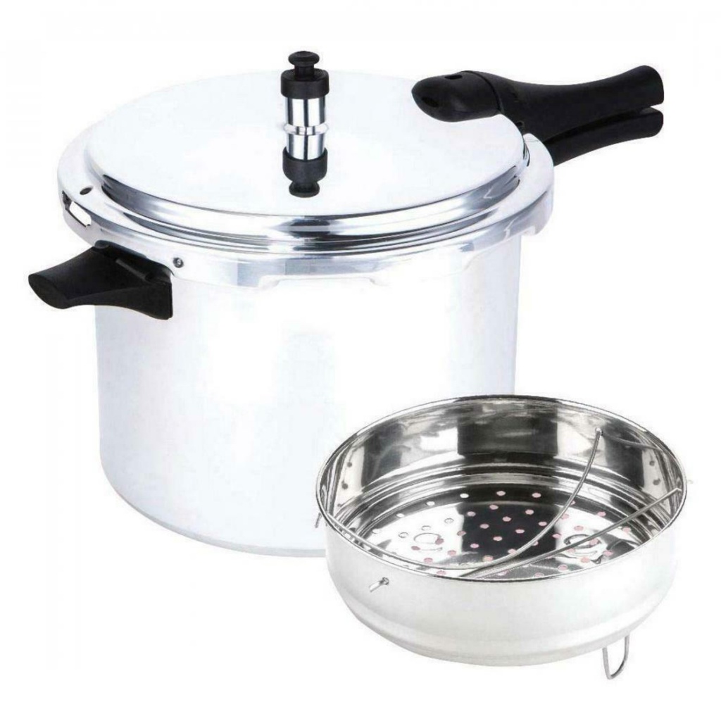 Prestige 47285  8 Liter Sleek &amp; Simple Aluminum Pressure Cooker
