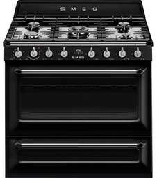 [URUN01518] Smeg TR90BL2 Cooker with Gas Hob Victoria Aesthetic
